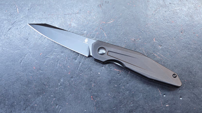 Kizer Spot Aluminum/Steel liners 154CM