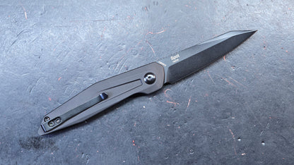 Kizer Spot Aluminum/Steel liners 154CM