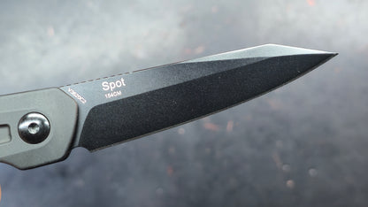 Kizer Spot Aluminum/Steel liners 154CM