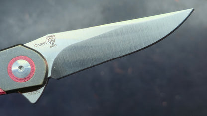 Kizer Comet Brass/Denim 154CM
