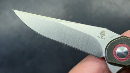 Kizer Comet Brass/Denim 154CM