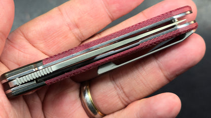 Kizer Comet Brass/Denim 154CM