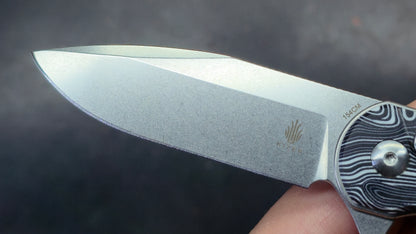 Kizer Assassin Dimascus G10 154CM