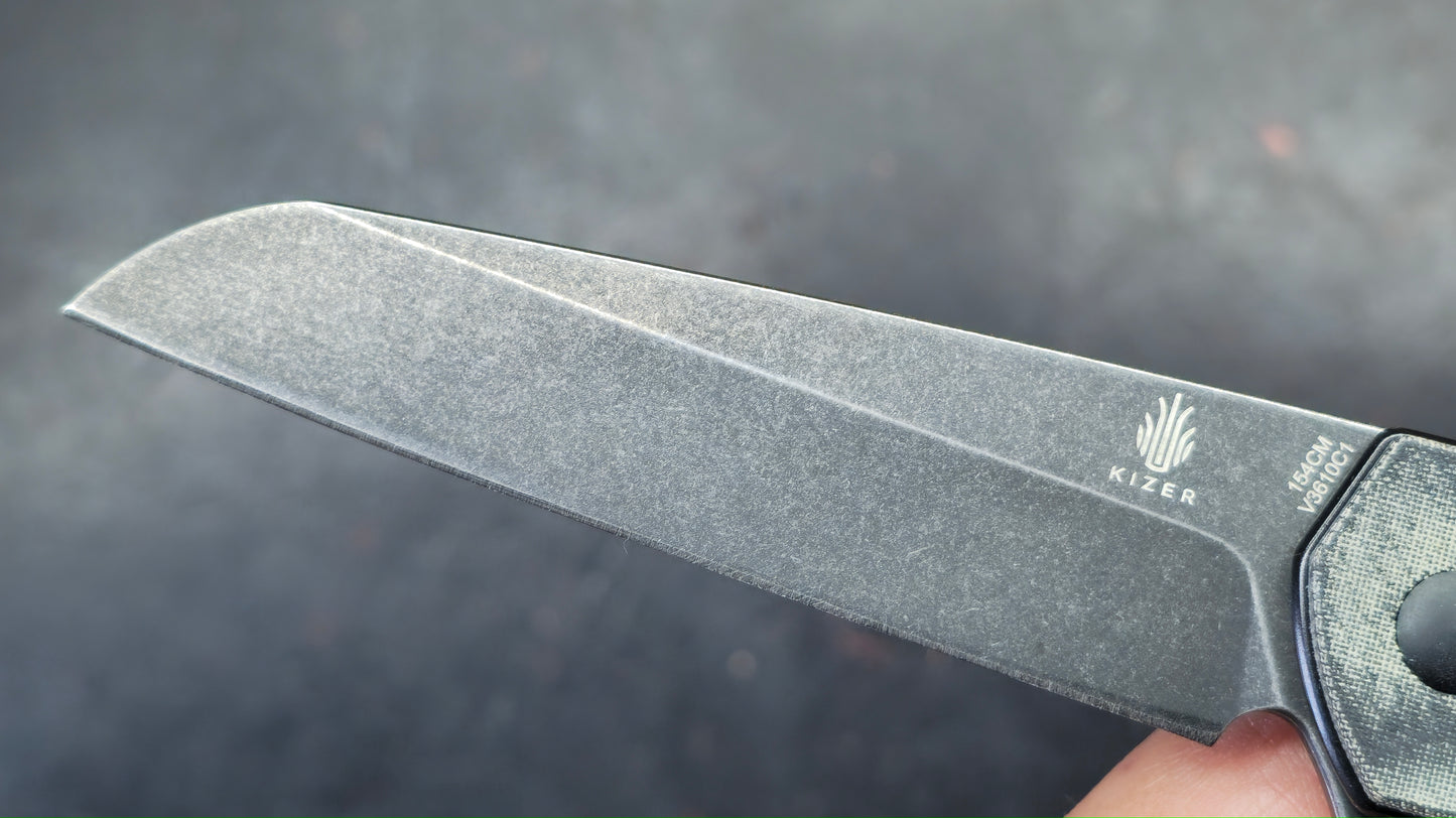 Kizer LP Micarta 154CM