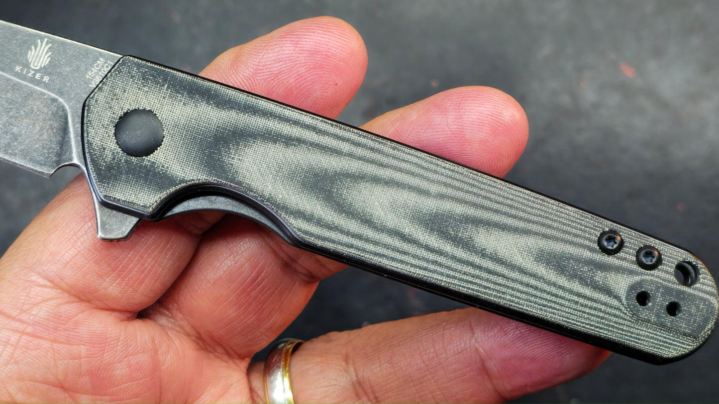 Kizer LP Micarta 154CM