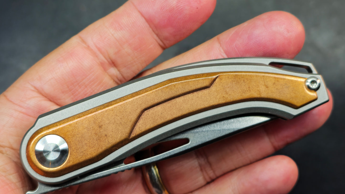 Kizer Apus Ti/Copper S35VN