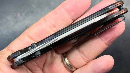 Kizer Towser K Blackened Copper 154CM
