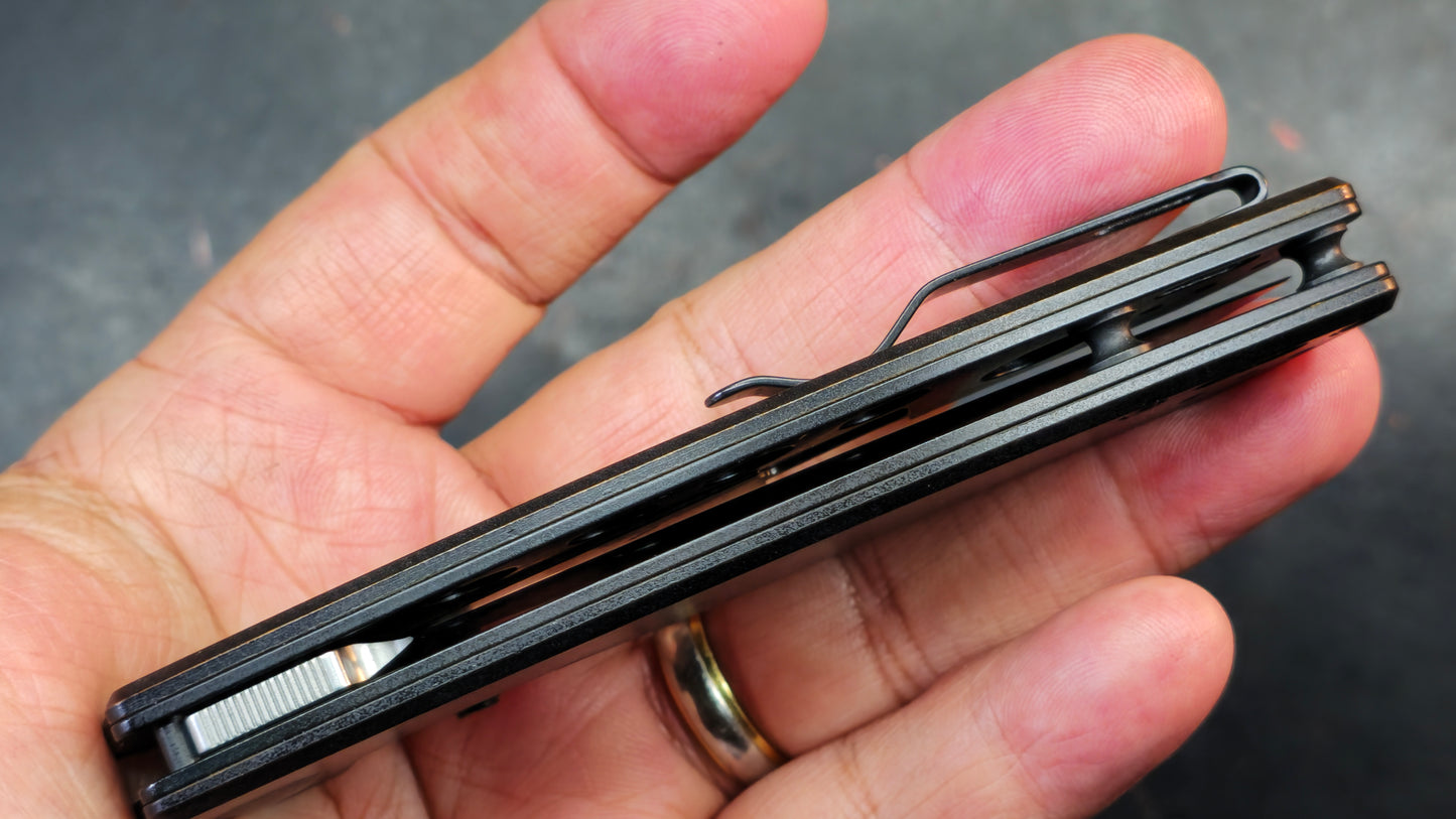 Kizer Towser K Blackened Copper 154CM