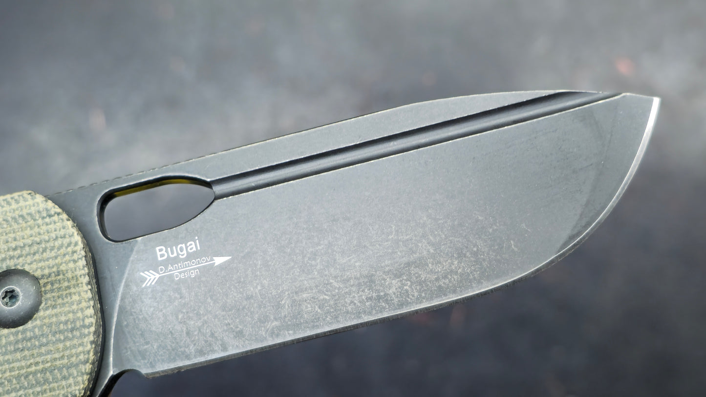 Kizer Bugai Micarta CPM3V
