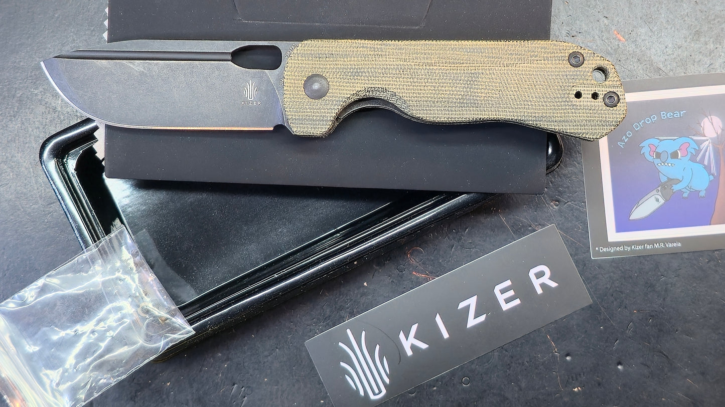 Kizer Bugai Micarta CPM3V