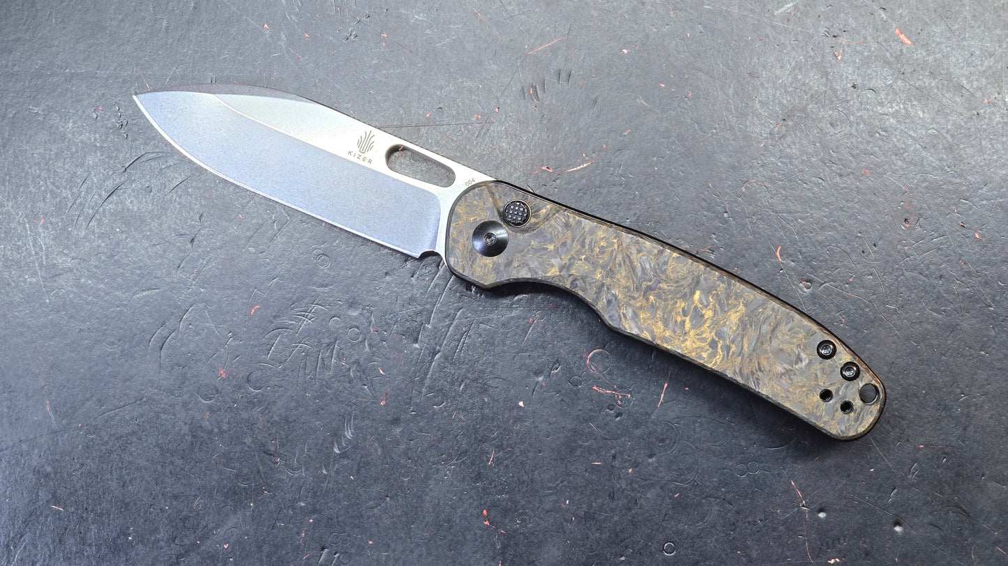 Kizer Hic-cup Carbon Fiber S35VN