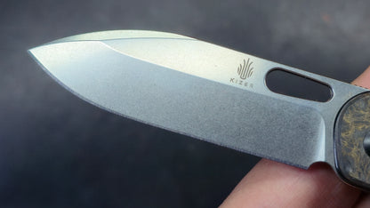 Kizer Hic-cup Carbon Fiber S35VN