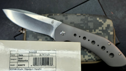 Kizer Kala Titanium S35VN