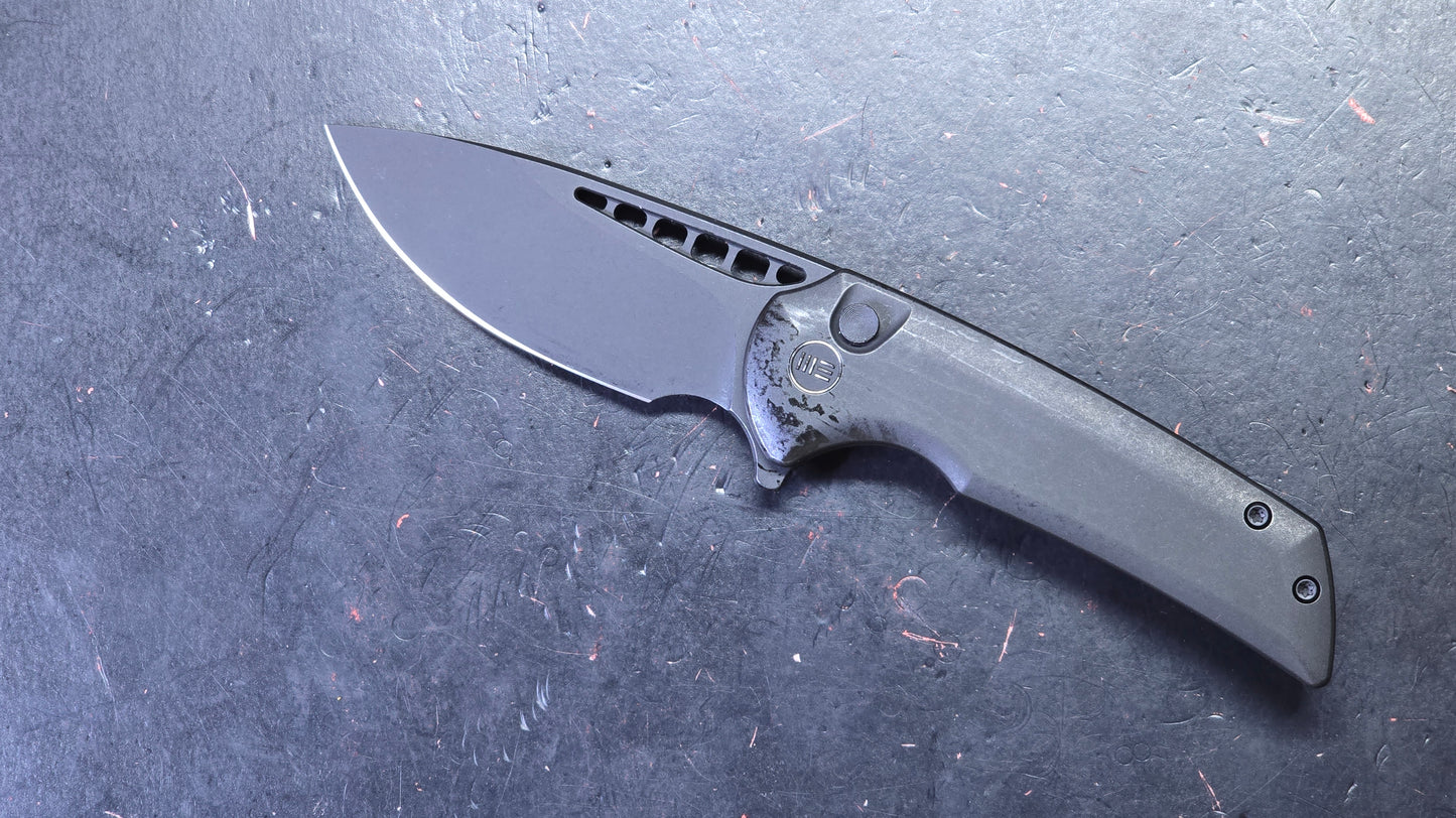 WEKNIFE MINI MALICE Bronze/Black/Gray Titanium 2.98" CPM 20CV (DISCOUNT IN CART)