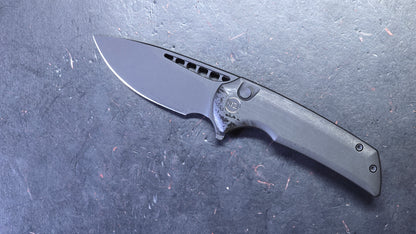 WEKNIFE MINI MALICE Bronze/Black/Gray Titanium 2.98" CPM 20CV (DISCOUNT IN CART)