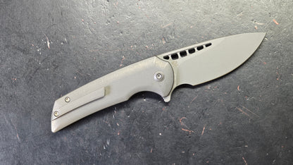 WEKNIFE MINI MALICE Bronze/Black/Gray Titanium 2.98" CPM 20CV (DISCOUNT IN CART)