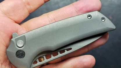 WEKNIFE MINI MALICE Bronze/Black/Gray Titanium 2.98" CPM 20CV (DISCOUNT IN CART)