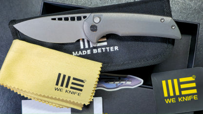 WEKNIFE MINI MALICE Bronze/Black/Gray Titanium 2.98" CPM 20CV (DISCOUNT IN CART)