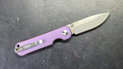 DREAMTECH D4245 Button liner lock Gold/Pink/Blue Titanium VG-10