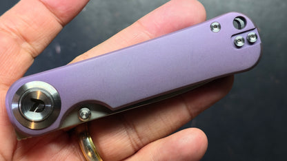 DREAMTECH D4245 Button liner lock Gold/Pink/Blue Titanium VG-10