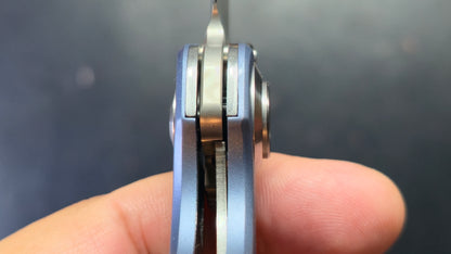 DREAMTECH D4245 Button liner lock Gold/Pink/Blue Titanium VG-10