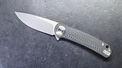 DREAMTECH D4389 Button liner lock Carbon Fiber VG-10