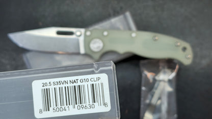 Demko AD20.5 Jade G10 S35VN