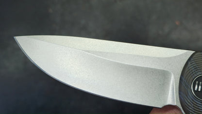 WEKNIFE Synergy 2v2 (INTEGRAL) Tiger Stripe/Black Titanium Handle 20CV