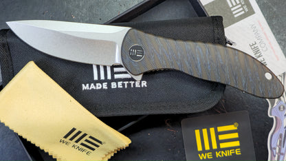 WEKNIFE Synergy 2v2 (INTEGRAL) Tiger Stripe/Black Titanium Handle 20CV