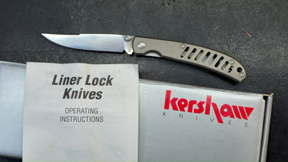 Kershaw Wild Turkey Titanium ATS 34