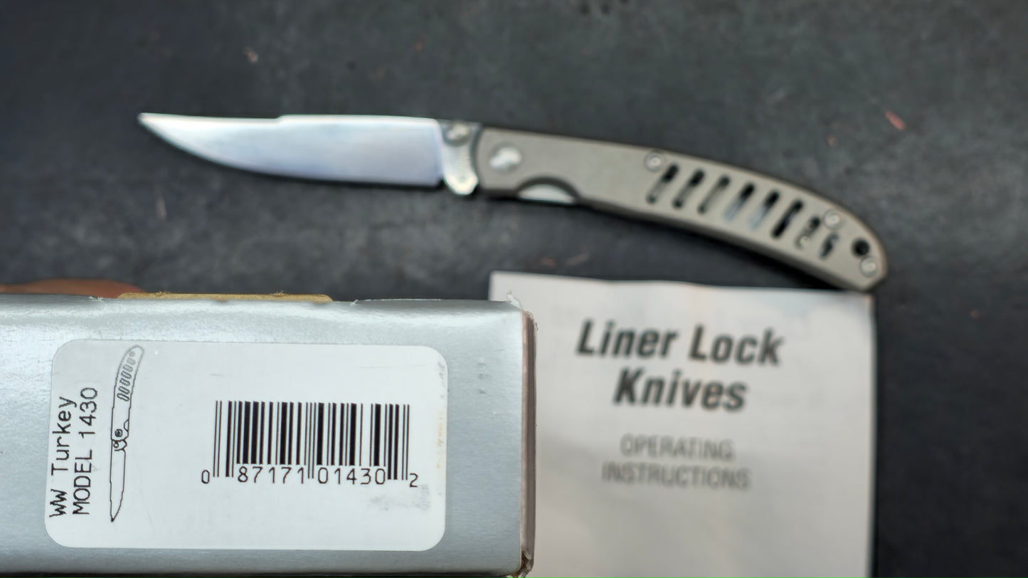 Kershaw Wild Turkey Titanium ATS 34