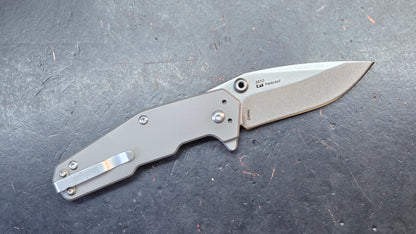 Kershaw Dimension Assist Button Lock Titanium 8Cr13MoV