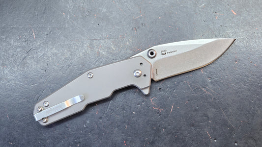 Kershaw Dimension Assist Button Lock Titanium 8Cr13MoV