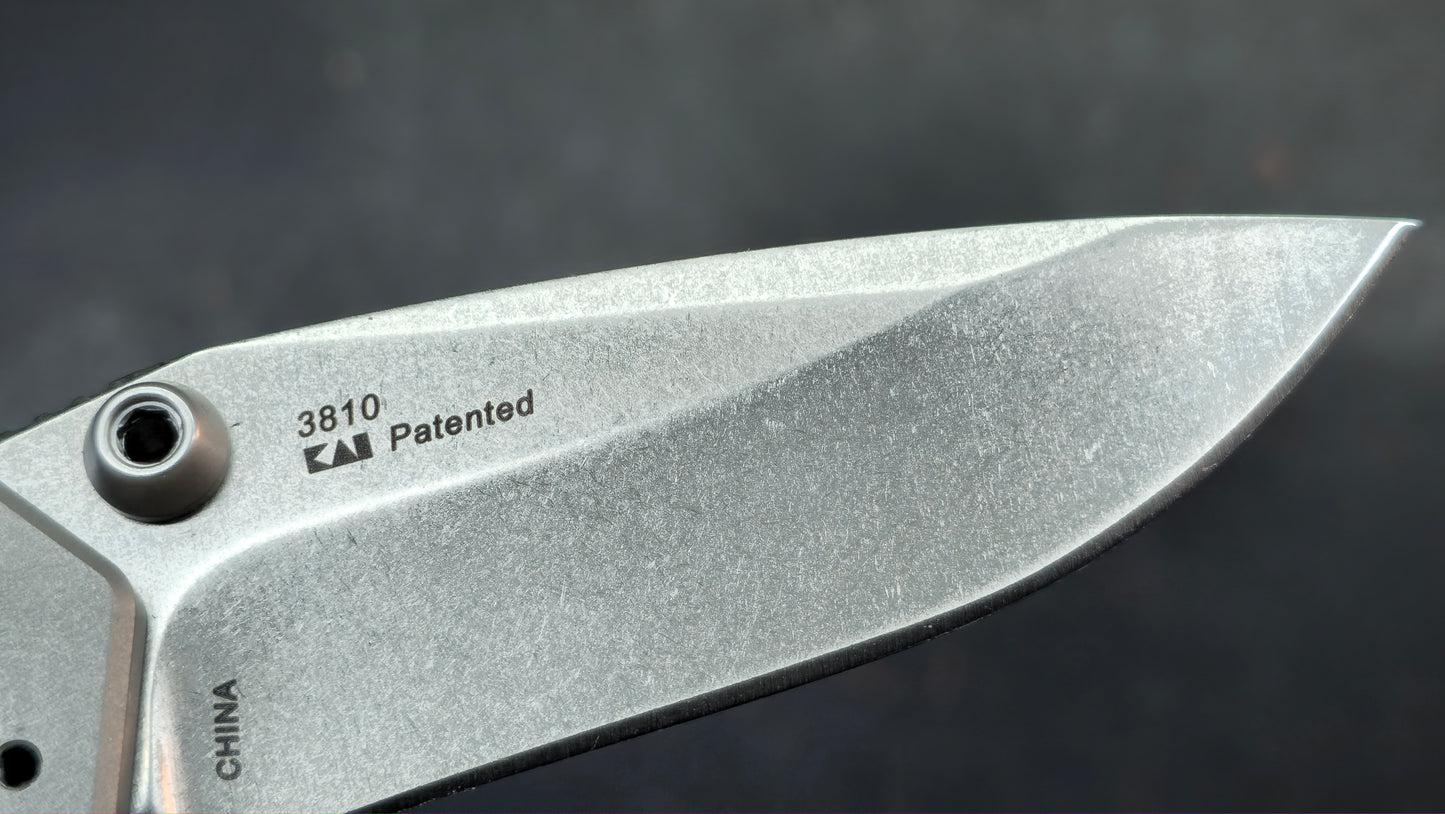 Kershaw Dimension Assist Button Lock Titanium 8Cr13MoV