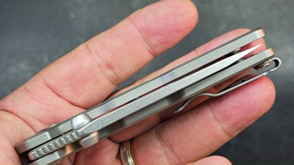 Kershaw Dimension Assist Button Lock Titanium 8Cr13MoV