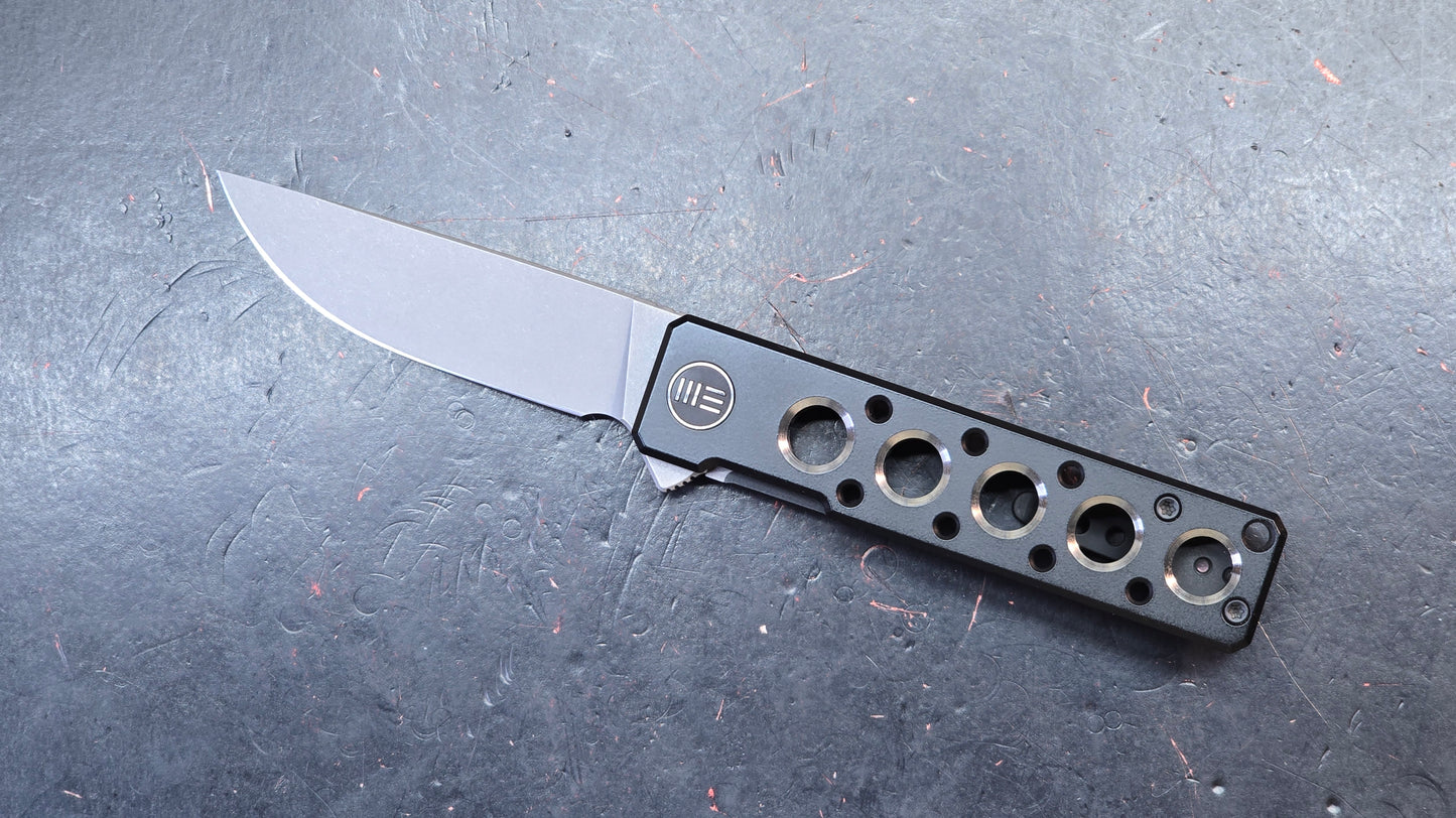 WEKNIFE Miscreant 3.0 Folding Knife Black/Gray Titanium Handle 20CV (DISCOUNT IN CART)