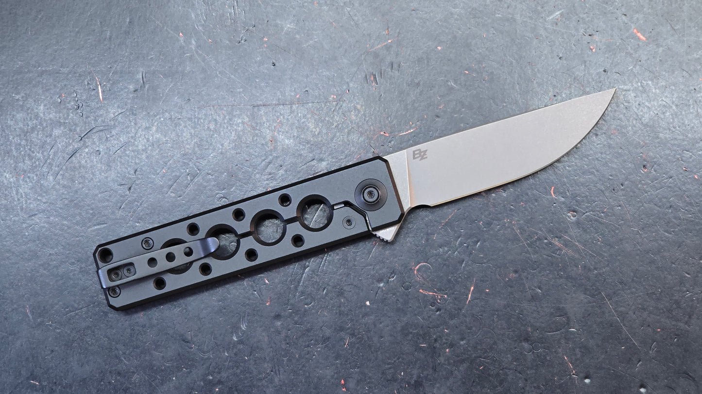 WEKNIFE Miscreant 3.0 Folding Knife Black/Gray Titanium Handle 20CV (DISCOUNT IN CART)