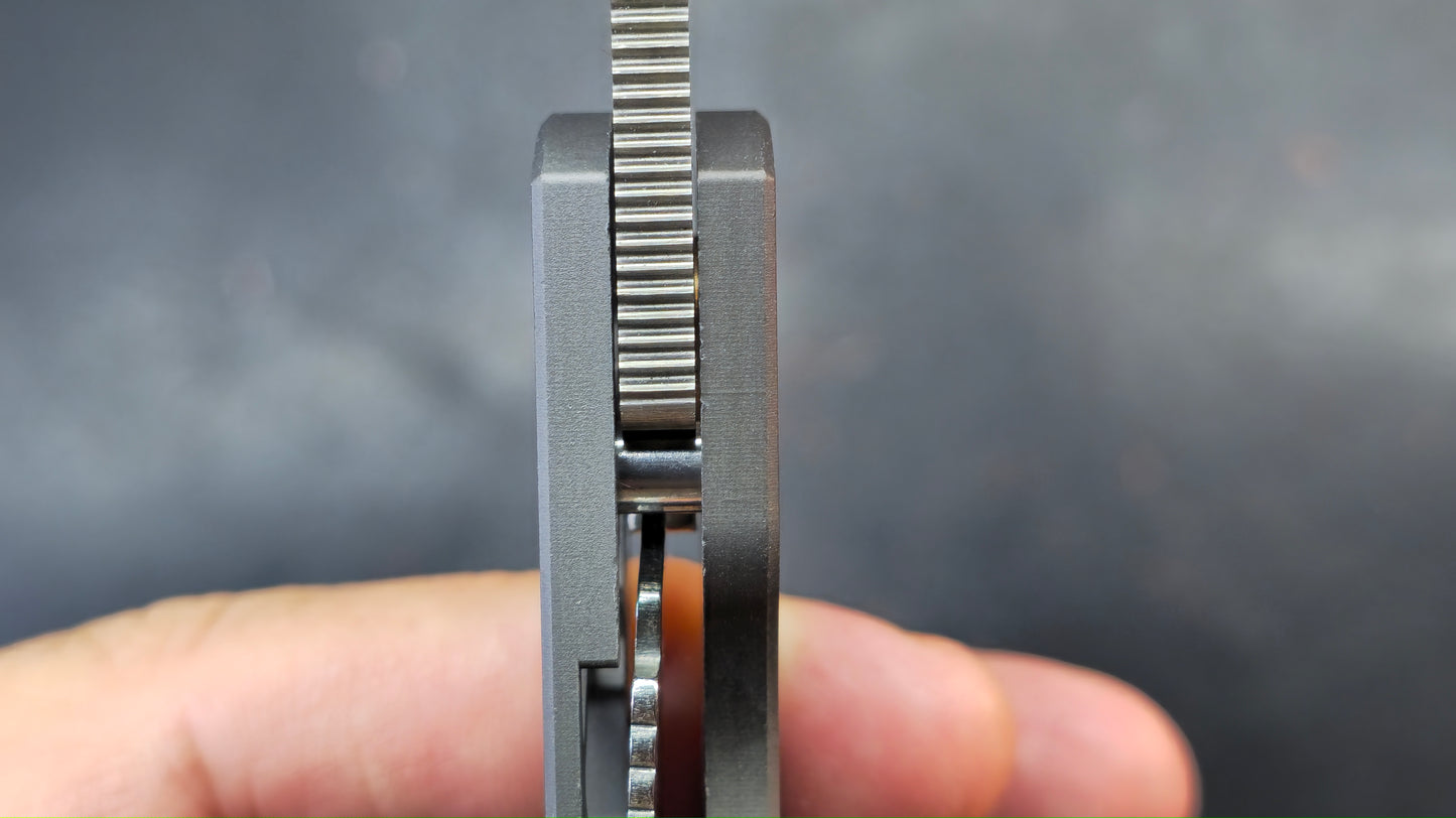 Spyderco Edgerati Gray Aluminum Handle S30V