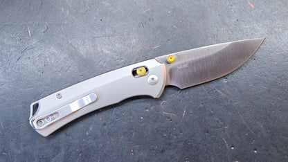 Kizer T1 CD Silver Titanium Handle M390