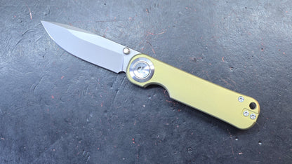 DREAMTECH D4245 Button liner lock Gold/Pink/Blue Titanium VG-10