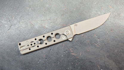 WEKNIFE Miscreant 3.0 Folding Knife Black/Gray Titanium Handle 20CV (DISCOUNT IN CART)