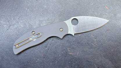 Spyderco Sage 1 Gray G-10 Maxamet