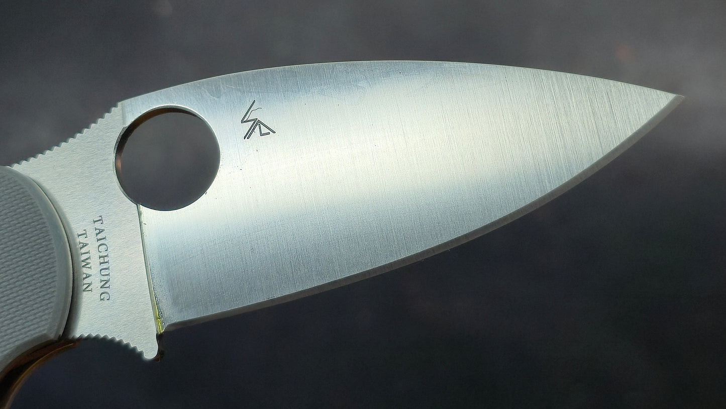 Spyderco Sage 1 Gray G-10 Maxamet