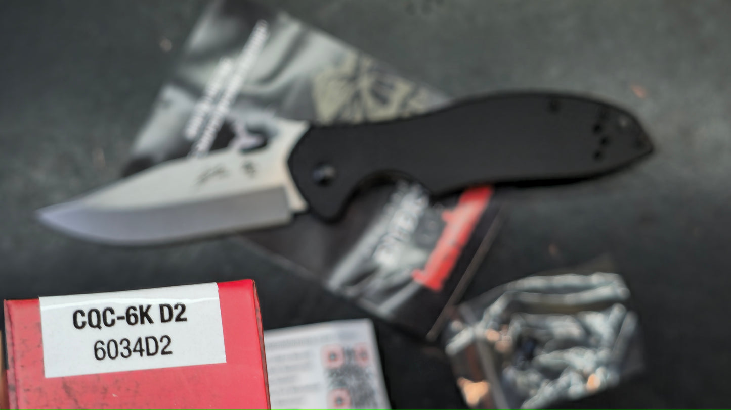 Kershaw CQC-6K D2 Emerson G-10 D2
