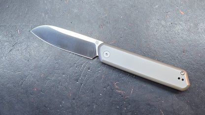 Artisan Cutlery IO Gray Titanium Handles S90V Blade