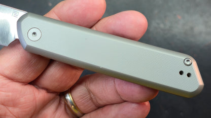 Artisan Cutlery IO Gray Titanium Handles S90V Blade