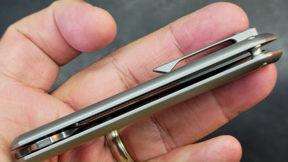 Artisan Cutlery IO Gray Titanium Handles S90V Blade