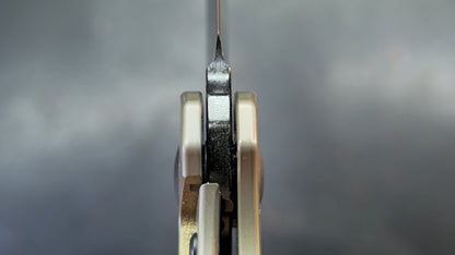 Artisan Cutlery Satyr Brown Titanium Handle S90V