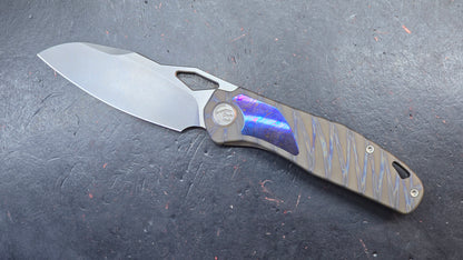 KB Sudden Titanium/Purple Timascus Handlle CPM 20CV