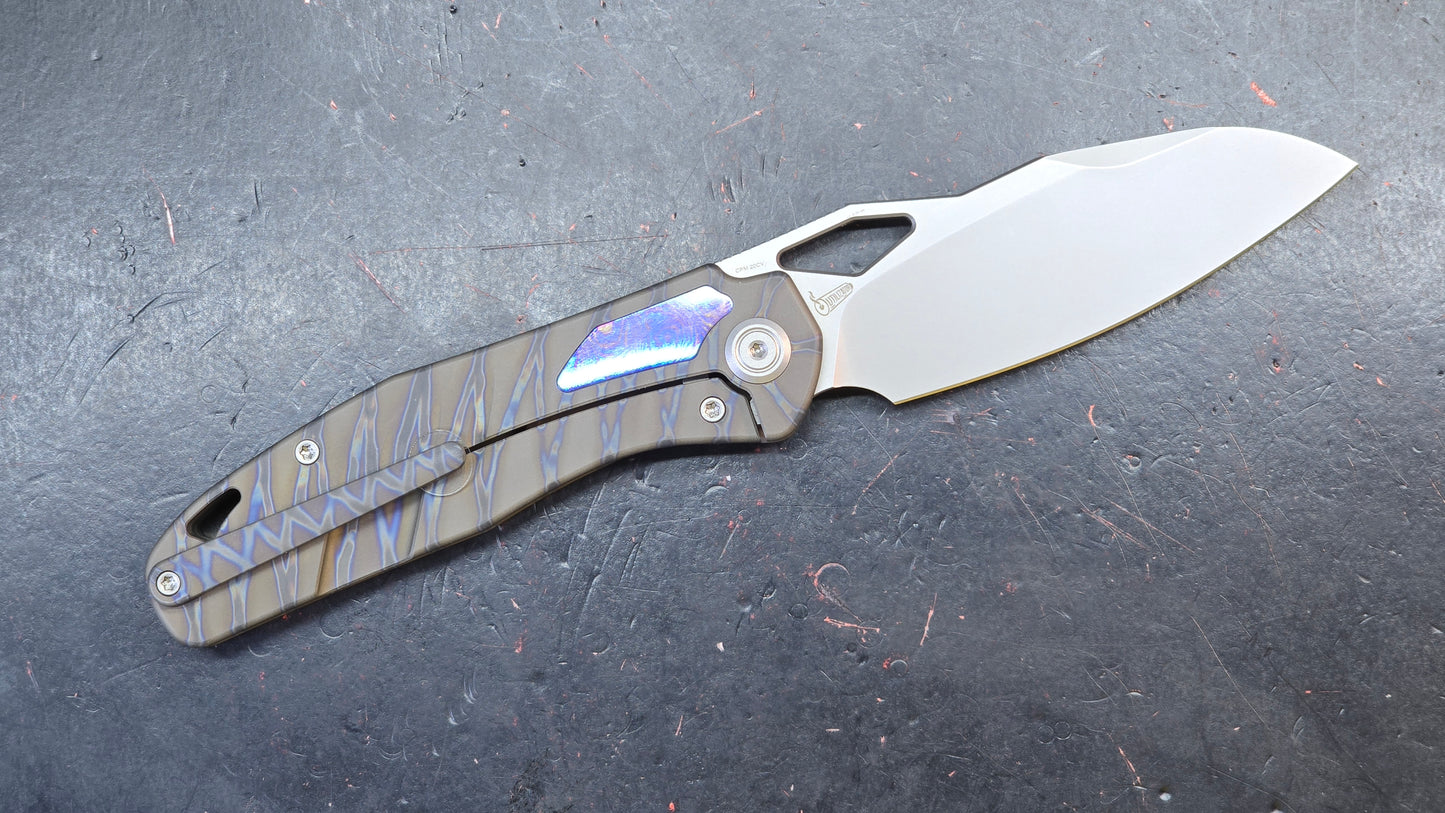 KB Sudden Titanium/Purple Timascus Handlle CPM 20CV